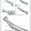 cheap CE Approved china dental clinic supplies dental low speed air turbine handpiece with contra angle and straight head