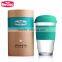 Mochic custom 16oz BPA free Promotional popular drinking coffee plastic cup / reusable water mug with silicone lid