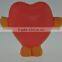 Promotional pu Foam Heart Shaped Stress Ball Toys