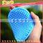 T0C03 Hair cleaning tool rubber pet brush for dog bathing massage
