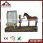 artificial led table lamp on resin basic