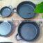 Mini Cast Iron Fry Pan Set, Cast Iron Fish Pan, Mini Cast Iron Round Griddle Pan, Cast Iron Preasoned Kitchenware