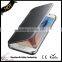 Luxury Mirror View Clear Flip Case Cover For Samsung S6 Edge Plus