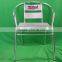 00 commercial use logo aluminum modern stacking bar chair YC002A