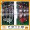 Industrial container roll metal storage cage