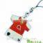 Customized Advertising Gifts Keychain Silicone Keychain for Promotion Gifts
