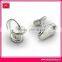 New design promotional custom bean shape cuff button