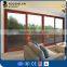 ROGENILAN 120 series residential aluminum interior decorative sliding glass door with blinds