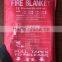 840GSM 1MM Fire And Rescue Fire Extinguish Blanket Cheap Wholesale