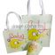 25*22*6cm small fashion cartoon chicken decorative gift shopping bags for kids