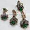Unique Design !! Turkish Multi Colour 925 Sterling Silver 4 Pieces Set, Unique Silver Jewelry, Silver Jewelry 925