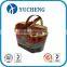 2014 new design large custom metal tin box with handle