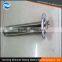 Round flange immersion heater