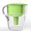 3.5L alkaline water filter pitcher/ Activated Carbon water filter system /water filter jug