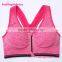 High Quality Wholesale Zip Seamless Yoga Sports Bra Custom