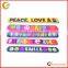 Factory Production Fashional Silicone Slap Wristband 2014