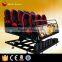 6DOF 6 Seats 360 Degree Theme Park Amusement Equipment 5D Movie Theater