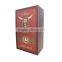 Custom embossed logo paper bangkok wine box