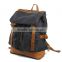 Factory directly sell canvas backpack school backpack student backpack bags teen backpack day backpack rucksack