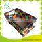 Rainbow rectangle household paper sundries basket