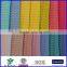no MOQ spring summer 100% polyester plaid woven fabric