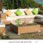 plastic rattan poly rattan wicker garden furniture outdoor rattan furniture