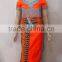 CL4165 Bazin Multicolored newest popular loose comfortable color special pattern long dress soft material African dress