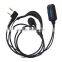 2015 Hot Sale Two Way Radio Ear Hanger Earphone Headset