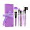 Professional 7 pcs Paintbrushes Makeup Brushes Set Tools Make-up You Toiletry Kit Wool Famous Brand Brush Set Case Free Shipping