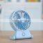 USB rechargeable battery-operated desk water misting fan for spray humidifier