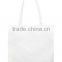 2016 hot sale cotton plain canvas shopping bag