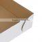 white e flute corrugated die cut packaging box