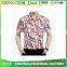 Stylish men t-shirts cheap fancy hawaiian shirts OEM