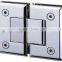 90,135,180 degree zinc alloy or steel glass shower door pivot hinge