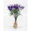 high quality 5 branches silk artificial flower lavender for interior and wedding decoration