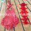 Baby Girl Tutu Ruffle Red Princess Baby Romper