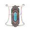 Women Bangle Boho Bohemian Turquoise Antique Maya Style Hollow Wide Cuff Bangles