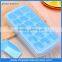 Reusable leak proof silicone ice cream stick ice mold
