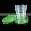 Plastic Outdoor Folding Water Cup / Folding Drinking Cup / Camping folding cup