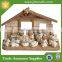 Custom Resin Religion Statues With House