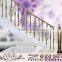 Antique outdoor/indoor balcony wrought iron handrails/railing parts designs