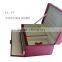 2014 hot selling custom jewelry packaging case, box factory,wholesale with mirror