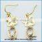 Wedding gift charms jewelry women fancy stone drop earrings 2016