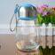 Lovely 16oz penguin Christmas glass bottle with different lids from Bengbu Cattelan Glassware Factory