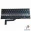 Hot Sale 100% New Only SP Version Keyboard for RMBP Pro Retina A1398 SP Spain Keyboard