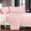 Queen size sheet set 100% Cotton 200T Color Bedding set