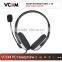 VCOM Super Cheap Computer Headset Microphone from China Factory