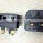 VDE to BS Travel Adapter with fuse CE LVD EMC ROHS certificate