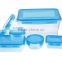 Plastic food container with lock,plastic food storage box