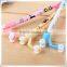 2015 novelty ballpoint pen cartoon scooter shape pen for kids